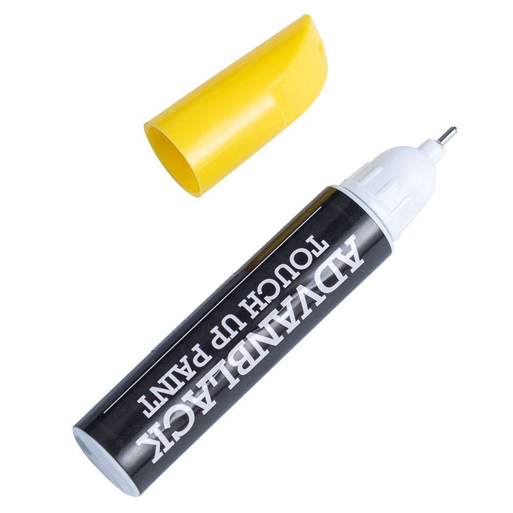 For ALLOY WHEEL, MATT BLACK Touch up paint pen with brush (Scratch repair)