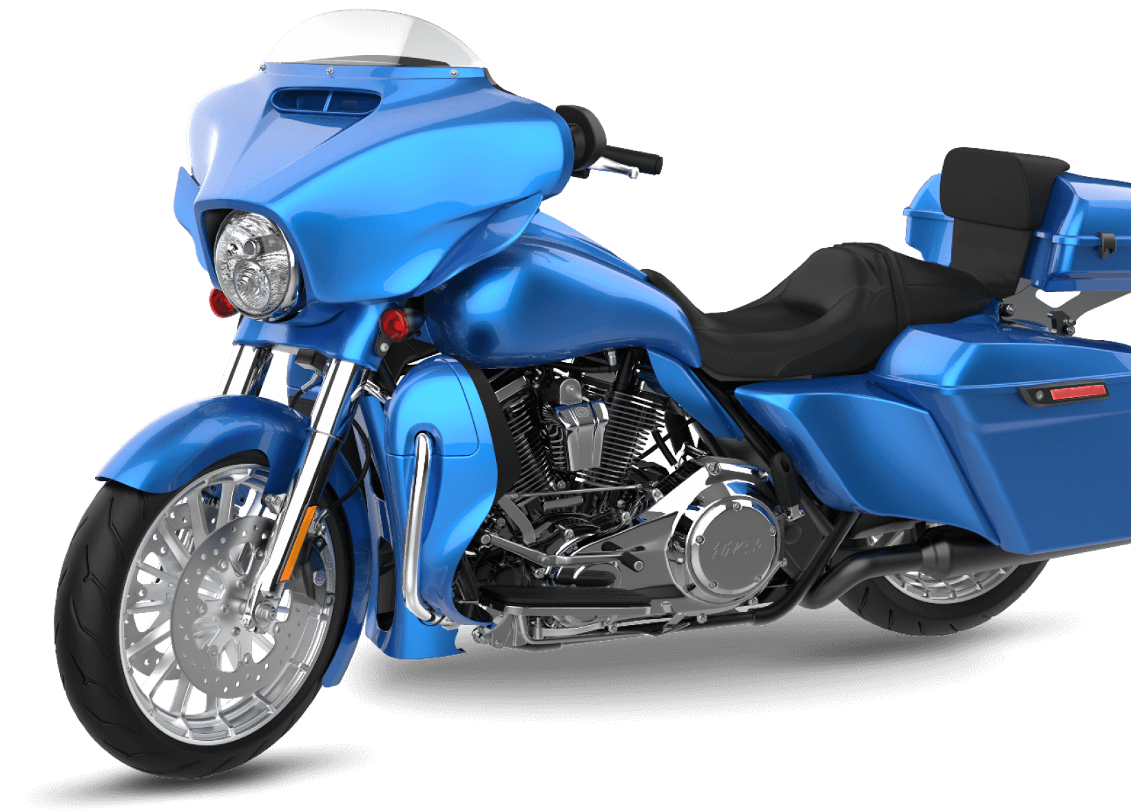 Color Matched Harley Fairings, Saddlebags, Tour Pack